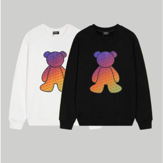Balenciaga x Balenciaga Bear Print Crew Neck Sweatshirt